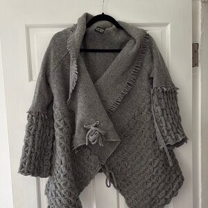 Handmade Irish Sweater cozy artsy vibe